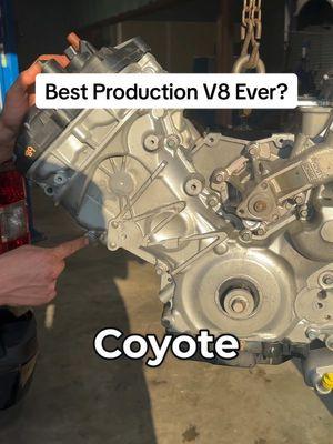 Is the Ford 5.0 Coyote the Superior V8? #ford #coyote #fordmustang #fordf150 #mustang #coyotemustang #mechanic #v8 #flyingwrenches 