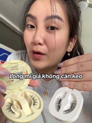 Lông mi giả không cần keo 😍😍 siêu siêu xinh luôn  Wosado Soft Magnetic Eyelashes  #anhsjournal #wosado #wosadoeyelash #magneticlashes #eyelashes #TikTokShop 