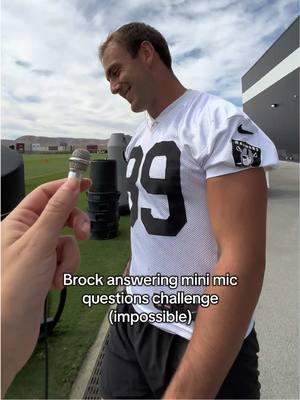 Mission impossible 🧐 #brockbowers #nfl #ignored #brockfororoy #raiders 