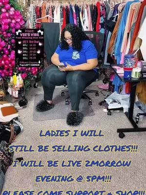 #LIVE2MORROW @5PMEST #PLEASECOME &SUPPORT!!! #TELLAFRIENDTOTELLAFRIEND  #FURSLIPPERS !!! #VEES .VIBE  #PLUSSIZE  #ROAD2AMILLION2025 