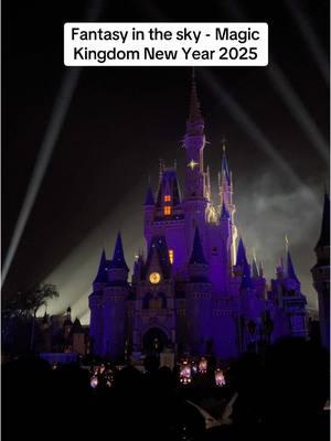 Fantasy in the sky fireworks #magickingdom #disney #fantasyinthesky #WDW #nye #disneyparks #fyp #viral #trending #mickeymouse #2025 