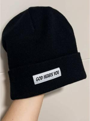 these beanies are still on sale! ❤️ shop now!! #histruthsapparel #christianbrand #christiantiktok #christiangirlies #christianapparel #christianbeanies 