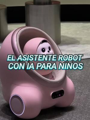 👀¿Que opinas de esto? ¡El asistente robot para niños que ya es una realidad! Así es HeyAiMe, un asistente para promover el cuidado y la creatividad de los niños. #ces2025 #tecnologiaparami #Ai #asistenterobot #Asistente #Robot 