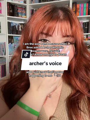 screaming crying throwing up #BookTok #archersvoice #miasheridan #bookrecs #bookrecommendations 