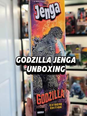 Replying to @bootlegheroes Godzilla Jenga Unboxing! This is hella dope!  #godzilla #jenga #unboxing #boxlunch 