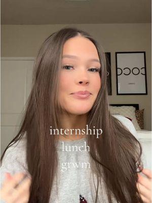 grwm for my intern luncheon ! #grwm #texags #luncheon #internship #makeup #aggies #fyp 