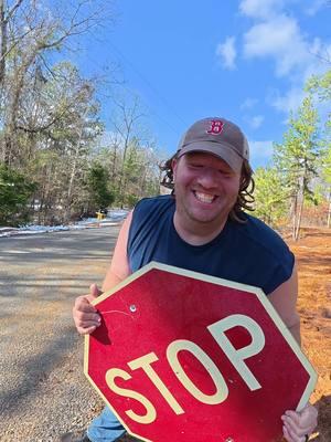 I Cut Down A Stop Sign#comedy #hvactechnician #hvac 