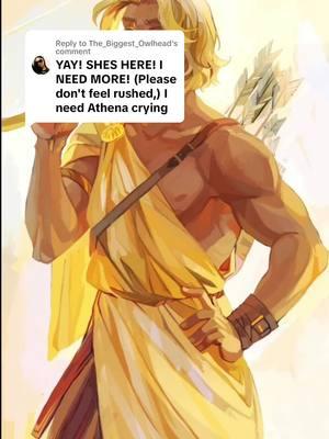 Replying to @The_Biggest_Owlhead pt.138 of the athena series #artemis #athena #medusa #featherfangs #greekmythologytiktok #hermes #apollo #aphrodite 