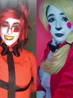 #duet with @Deadly-Vu #alastor #charlie #charliecosplay #hazbenhotel #hazbenhotelcosplay #charliehazbinhotel #acting #princessofhell #fypシ #montcalm6 #funny #alastor #alastorcosplay 