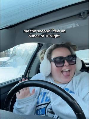 SHE’S BACKKKKK                               #mood #winter #sunshine  #january #singinginthecar #music #yingyangtwins #comedy #relatable #foryou 