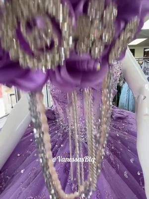 Lilac moment 💜 Call or DM for your #Quinceañera appointment. #LilacDress #Bow #Glitter #QuinceañeraDress #Sweet16 #Sweet16Dress #VanessasBoutique #VanessasBtq #WacoTx #Fyp