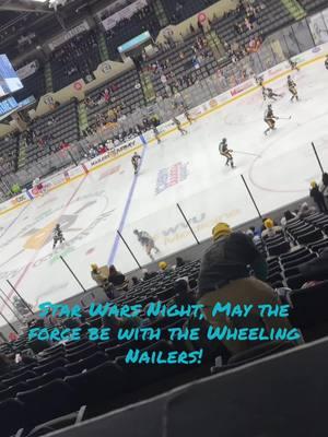 @Wheeling Nailers Hockey #hockey #wheelingnailers #starwar 