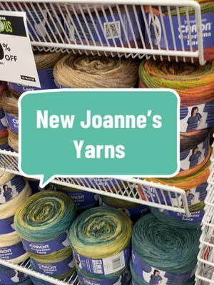 Made it out of @Joanne Fabric's without any yarn for once, but it was tough with some of these new yarns! #yarn #crochettok #knittok #fyp #crafts #foryoupage #joannfabrics 