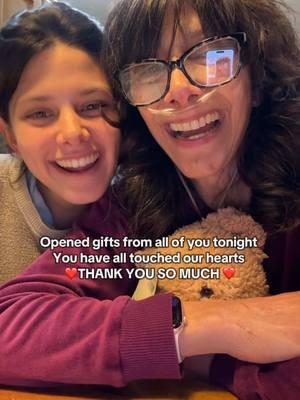 Thank you everyone for all you have done for my family. Just following us on this journey has made us feel less alone in this process so thank you ❤️❤️ we love you all ! #momanddaughter #update #cancerfighter #cancersucks #unboxing #praying #kindness #sweetpeople #gifts 