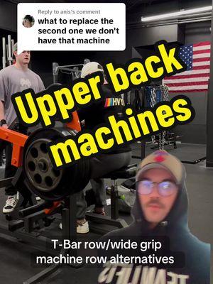 Replying to @anis T bar row and upper back row alternatives! — DM “coach” for 1 on 1 coaching!  #backdaytips #backdayworkout #GymTok #fyp #greenscreen 