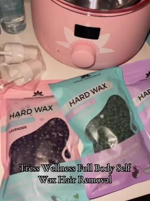 Tress Wellness Full Body Self Wax Hair Removal #tresswellness #waxingkit #waxwarmer #wakitamazon #waxmachineforbeginners @Tress Wellness 