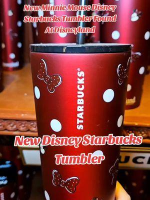 New Disney Minnie Mouse Starbucks Tumbler is found today at Disneyland Resort. Will also be at Walt Disney World. This beautiful dark  red metal Tumbler can also be Valentine's Day. $44.99 Link In my Bio To Buy Online! Locations found at Disneyland Starbucks on Main Street Candy Palace Comment below where else you found these. Check back for more locations. Locations for the sweatshirt: World of Disney Elias and Co. The emporium Like and save this post, send to someone who needs This!  Comment below your finds and what you would  like to buy.😍 Follow @magicalsoulfoodie for more Disneyland News and Magical Finds. #disneyparks  #magicalsoulfoodie #disneyland #disney #disneylandmagickey  #disneyparks #magickey #homegoods #orangecounty #target #Starbucks #starbuckstumbler #starbucksrelease #ValentinesDay #starbucksvalentinesday #tumbler #valentinesfinds #tjmaxx #shopping #disneystarbucks  #starbucksnews #disneyvalentinesday #disneynews #minniemouse #mickeymouse #disneytumbler @Disney Parks @Disney Store @Starbucks 