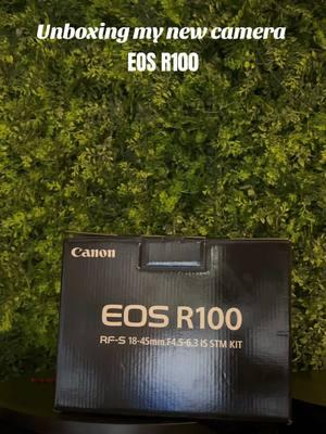 Just got my hands on the EOS R100! I’m no photographer, but your girl is trying to level up her content. A little investment and can’t wait to see what this baby can do! #unboxingvideo #eosr100  #cameratips #newcamera #contentcreatortips #newinfluencer #eventplanner #targetfinds #musthaves 