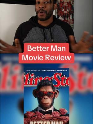 Better Man Movie Review! #betterman #bettermanmovie #robbiewilliams #onetakemoviereview #eazye_32 