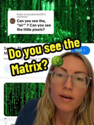 Replying to @jessahartlmt30 my opinions on seeing the matrix , visual snow, and other eye stuff (floaters can be serious and should get checked out by a doctor) #visualsnow #thematrix #plasma #consciousness #plasmaintelligence #metaphysics #spirituality #sixthsense #intuition 