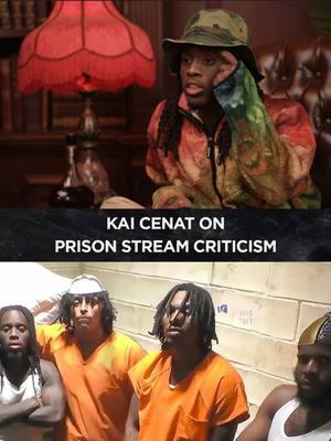 "If they really watched, I was really showing them why you don't want to be there. ... I understand their views on it, but I think people misunderstood me and what I was really trying to do." - #KaiCenat #prison #jail #stream 