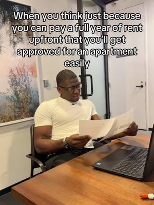 Please don’t go in the leasing office thinking you gonna get approved like this. 🤦🏾‍♂️🤦🏾‍♂️🤦🏾‍♂️ #theapartmentapprovalguy #apartments #fypシ #fyp #foryoupage #viralvideo 