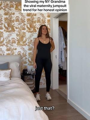 Either you love it or hate it, but I had to try the maternity trend!!! Definitely love the quality, but how do you pee!!! 😂 Maternity jumpsuit and sweaters are linked in my LTK page! #pregnacytiktok #pregnancy #24weekspregnant #jumpsuit #bumpstyle #pregnancyjourney 