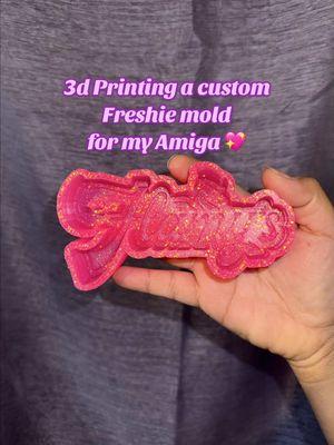 Had the honor of making a custom Freshie mold for the queen herself @flamysfreshies 🤭💖 I can’t wait to see how she designs it 🤩 #freshiemaker #freshiemolds #freshiemold #customfreshies #customfreshiemold #moldmaking #moldmaker #moldmakingandcasting #3dprinting #3dprinter #3dprintergirl 