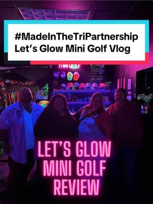 {#MadeInTheTriPartnership} ✨ Let’s Glow Mini Golf = the ultimate Tri-Cities vibe! ✨  ⁣⁣ ⁣⁣ Looking for something fun and unique to do? Whether you’re planning a family outing or a night out with friends, @letsglowminigolf has you covered!  ⁣⁣ ⁣⁣ ⛳️ 18-hole indoor tropical safari course that glows under black lights  ⁣⁣ 🍹 Tiki bar with adult and non-alcoholic drink options  ⁣⁣ 🎮 Arcade games for even more fun  ⁣⁣ 🎉 Partee room for birthdays, team-building, or celebrations  ⁣⁣ ♿️ Wheelchair accessible and welcoming for ✨everyBODY✨ ⁣⁣ Shoutout to Brittney Hallman, a local Tri-Cities mom, for creating this glowing paradise and giving us a space to have fun, make memories, and vibe out.  ⁣⁣ ⁣⁣ 📍 Located in the heart of the Tri-Cities, this is ✨the✨place to be for affordable fun and unforgettable moments.  ⁣⁣ ⁣⁣ Big thanks to Let’s Glow Mini Golf for hosting us and being a #MadeInTheTriPartner! If you’re a local entrepreneur or creative, DM me—I’d love to feature your business in my series.  ⁣⁣ ⁣⁣ ✨ Let the glow and the partee begin! ✨  ⁣⁣ •⁣⁣ •⁣⁣ •⁣⁣ #LetsGlowMiniGolf #TriCitiesWA #MadeInTheTri #SupportLocal #GlowInTheDarkFun #FamilyFriendlyEntertainment #LocalVibes #MadeInTheTri2025 #HomeTownRising2025 #VisitTriCities #Fyp 