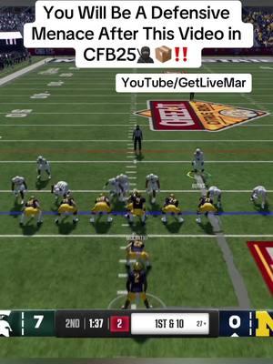 Let Me Know If It Worked!! #easportscollegefootball #collegefootball25 #CollegeFootball #ncaafootball #youtube #gamer #gaming #getlive #getlivemar #defense #sweat #comp 