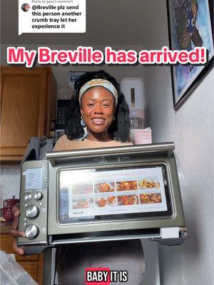 Replying to @gooj UPDATE! UPDATE! Before this app is gone, I finally got my breville! #airfryertiktok #breville 