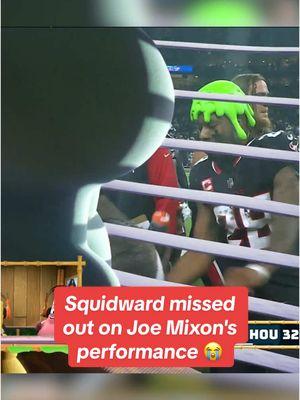 'fomo squidward' is wild 😂 #joemixon #houston #texans #nfl #NFLPlayoffs #spongebob #squidward 