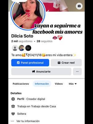 Los espero en mi página de facebook😘💋❤️‍🩹 #apoyenchicos #paratiiiiiiiiiiiiiiiiiiiiiiiiiiiiiii #facebookreels #feis #seguidores #dilciasoto #hondureña #viralvideo #contenido❣️