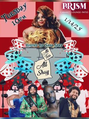 Make sure to make it out January 14th to Prism STL, gonna be a great show! So come party with us and you’re amazing host Sara Shay bringing in the new year, you don’t wanna miss out on this cast. So come grab a drink with us, all tea all Shay! 🔥✨ #midwest #PrismSTL #lgbtqia #stl #dragshow #Queens #kings #dancers #singers #cabaret #lounge #CapricornSeason #BirthdayGirl #2025 #supportlocaltalent #stllgbt #showtime #comehavefunwithus #issaparty https://prismstl.com