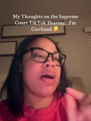 Maybe I missed something major 🤔 #tiktok #tiktoksupremecourt #tiktokhearing #tiktokban #fyp 