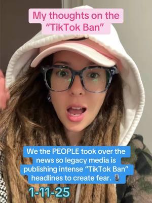 Please stay vigilant and ignore legacy media. We will wait for SCOTUS ruling and go from there. I am confident that TikTok is here to stay. ❤️ #tiktok #legacymedia #breakingnews #tiktokisheretostay 