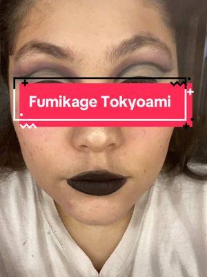 Fumikage Tokyomai #fumikagetokoyami #myheroacademia #myheroacademiamakeup #makeup #fyp #foryoupage #eyeshadow #eyeahadowtutorial 