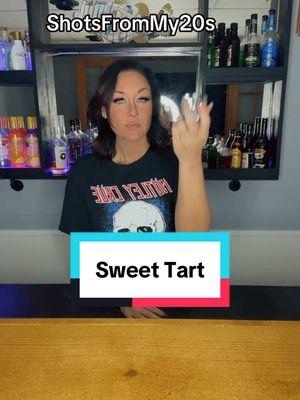 Sweet Tart #shotsfrommy20s #shotsshotsshots #candy #bar #bartender #sosweet #sweet #drinkrecipe #Recipe #drink #drinks #drunk #tryit #recommendations 