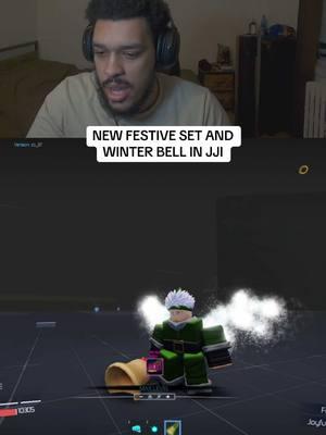 NEW WINTER BELL AND FESTIVE SET SHOWCASE JUJUTSU INFINITE #roblox #robloxfyp #jujutsuinfinite #jujutsukaisen #bushidof 