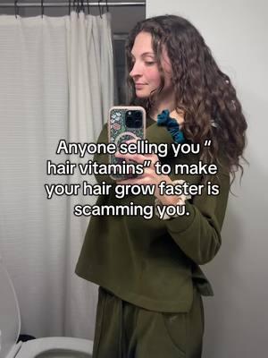 I could talk about this all day long.   #hairtok #hairvitamins #hairgrowth #howtogrowyourhair  