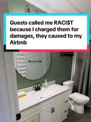 This was from this summer, but deserved to be resurfaced. Still blows my mind. #racist #airbnbhost #airbnbguests #propertydamage #badguests 