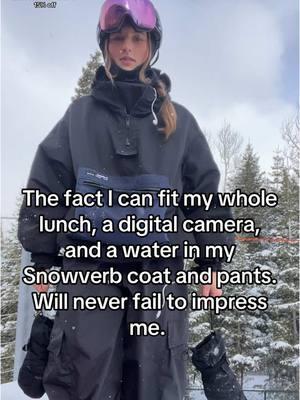 There is still room for more in those pockets! (Use code Adaline15) for 15% off.   @Snowverb @snowverb #skifit #lunch #ski #waterproof #baggypants #parkcity #utah #skiing 