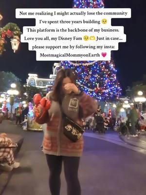 I still don't believe this will happen 😞🥺🫶✨ But just in case .... find me on insta @MostMagicalMommyOnEarth  #disneymom #smallbusinessowner #tiktokban #disneytravelagent #disneyplanner #waltdisneyworld #disneyvacationplanner #disney2025 #disneyadult #disneytipsandtricks #apairofearstravelwithdaniella #disneyworld #disneyplanning 