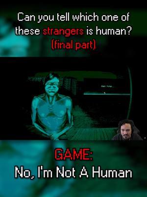 That's a very dark ending! #uncannyvalley #noimnotahuman #indiehorrorgame #intruders #alternate #horrortok