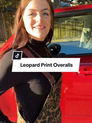 Can’t believe she’s finally ready #leopardprintoveralls #womensfashion #womensjumpsuit #womensoveralls #womensclothing #womensclothes #fashion #fashiontiktok 