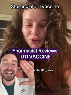 THERE’S A UTI VACCINE?!? #uti #utis #utirelief #vaccine #pharmacy #pharmacist #nurse #doctor #millennialrx 