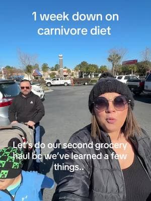 So far 7lbs in 7days 🙌🙌 The carnivore diet is definitely not easy. I have had some days where I’m like… “I can’t eat another piece of meat” but seeing the results on the scale is keeping us going!  I dream about vegetables and coffee lol but I think we will make it the whole 30 days on carnivore diet!  #groceryshopping #groceryhaul #carnivore #carnivorediet #carnivorelife #carnivorerecipes #MomsofTikTok #motherhood 