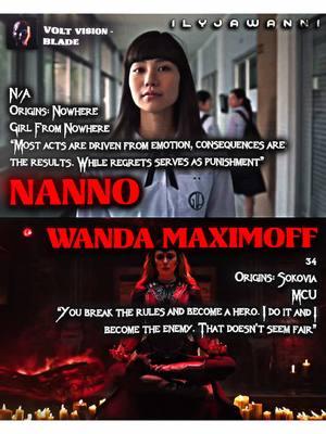 Nanno vs Scarlet Witch || VS BATTLES || Nanno Arc || #nanno #wandamaximoff #scarletwitch #scarletwitchedit #scarletwitchinthemultiverseofmadness #scarletwitchmcu #mcu #marvelstudios #marveluniverse #marvel #marvelcomics #girlfromnowhere #girlfromnowhereseason2 #nannovsscarletwitch #ilyjawanni #jawanniii 