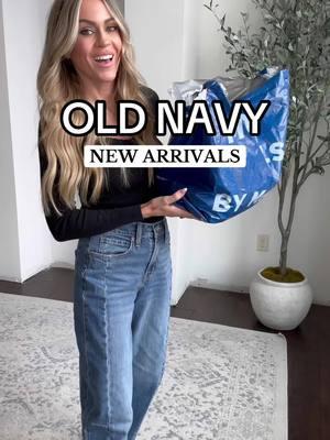 The cutest new arrivals from old navy - I couldn’t resist the barrel jeans…and so many cute tops!! Which is your favorite?? #casualoutfits #winteroutfits #momoutfits #jeansoutfit 