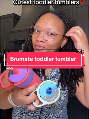 These toddler tumblers by @BrüMate are soooo cute!! #toddlercups #brumatetumbler  #toddlerbrumate 